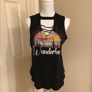 American Rag destroyed tank